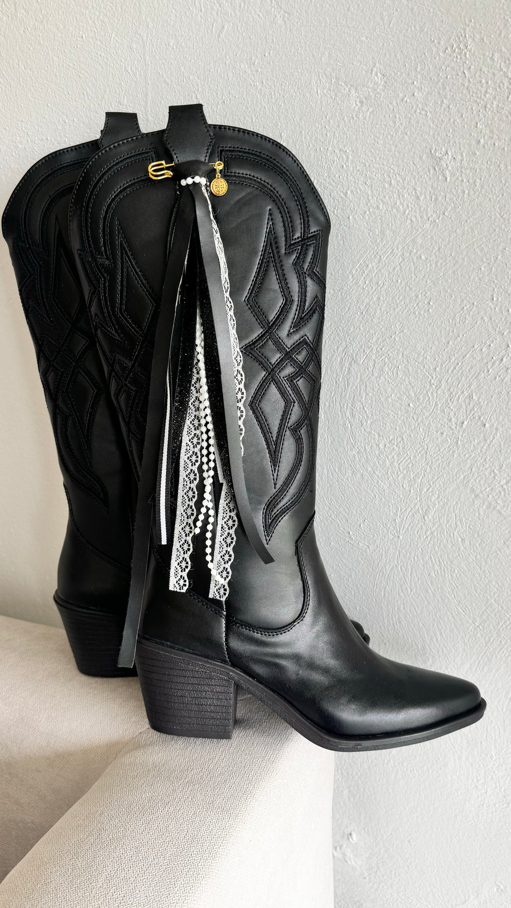 BOTA BORDADA COWBOY "PARIS TEXAS"