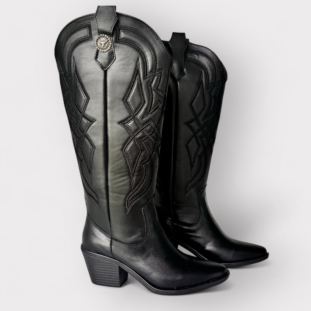 BOTA BORDADA COWBOY "PARIS TEXAS"